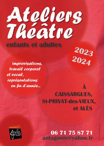 Compagnie Antagonie  - Ateliers théâtre 