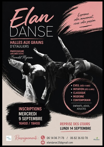 Elan Danse - cours de danse