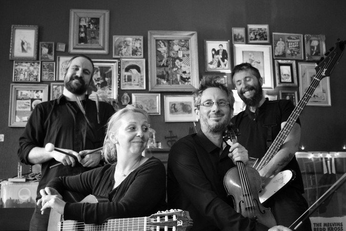 Franck et Juliette jazz Quartet - Quartet jazz acoustique violon/guitare/basse/batterie