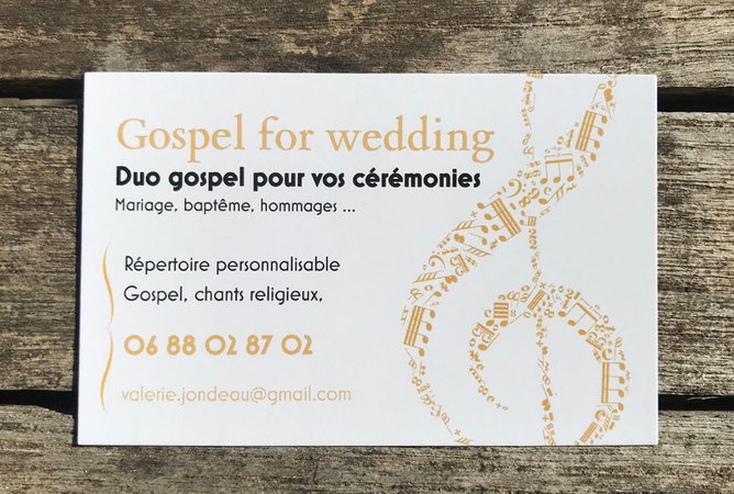 Gospel for wedding - Gospel pour vos ceremonies