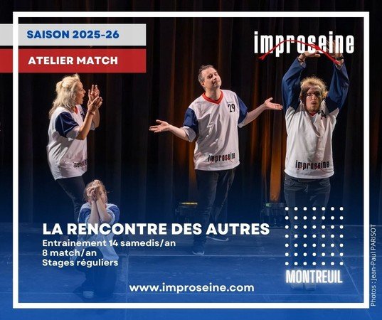 Improseinee - Atelier MATCH impro