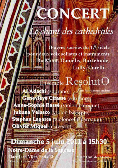 "Le chant des Cathédrales"