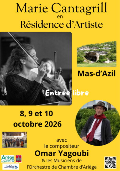 Marie Cantagrill en résidence d'artistes avec Omar Yagoubi !