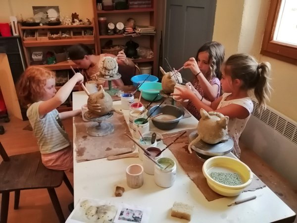 POT EN CIEL - Rentrée 2020/2021: Cours de poterie mensuels pour enfants