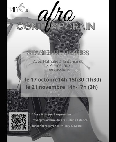 Stage danse AFRO contemporaine
