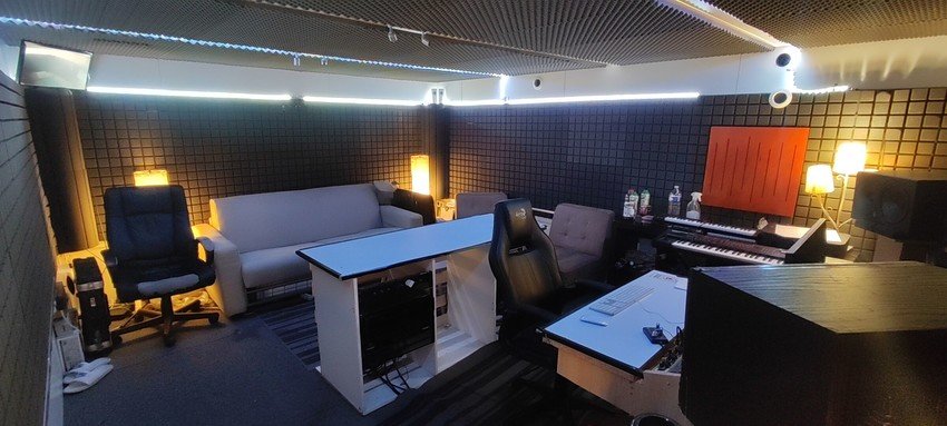 studio d'enregistrement à louer au mois / année