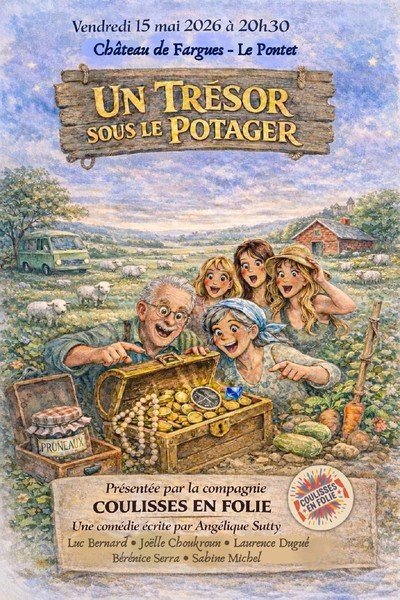 Un trésor sous le potager