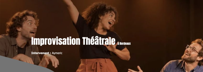 Union Saint Jean - Découverte Improvisation par le jeu