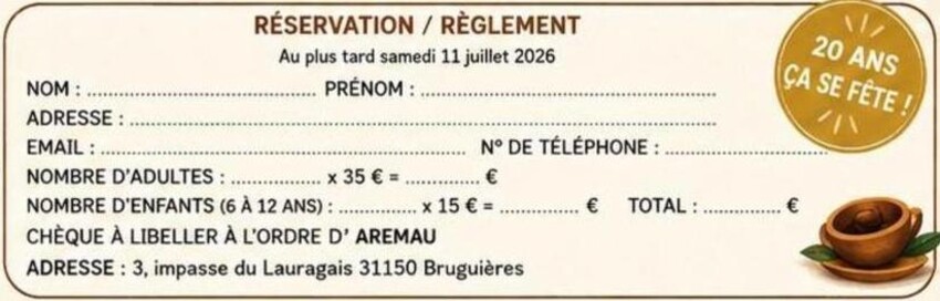Anniversaire -  20 ans ça se fête!