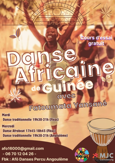 Association Afö Fatoumata YANSANE - Danse et percussion Africaine de Guinée  