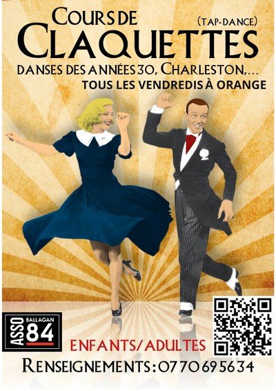 Association Ballagan84  - Cours de claquettes 