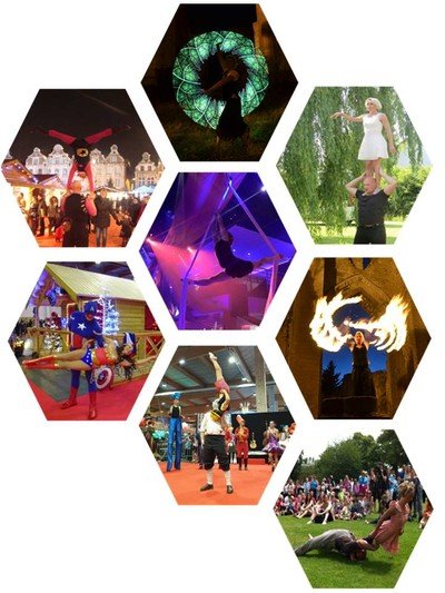 Cie Lomalamal - Portés acrobatiques, jonglage, tissu, feu