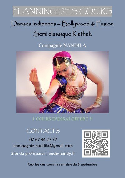 Cie Nandila - Cours danses indiennes, Bollywood & Fusion indienne