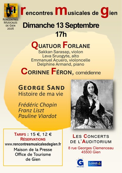 Concert - Hommage à George Sand
