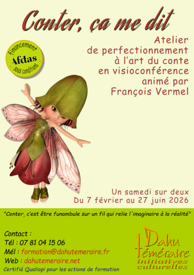 Dahu téméraire - Ecole du Conte - Atelier : Conter, ça me dit