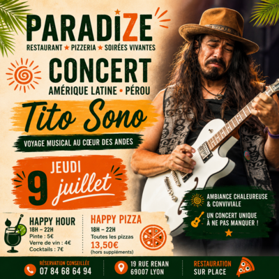 Diner Concert LATINO Pérou