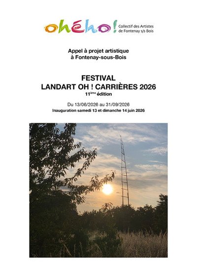 Festival LandArt Oh! Carrières 2026