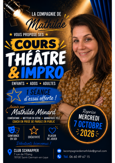 La Compagnie de Mathilde | Cours de théâtre | Saint-Germain-en-Laye