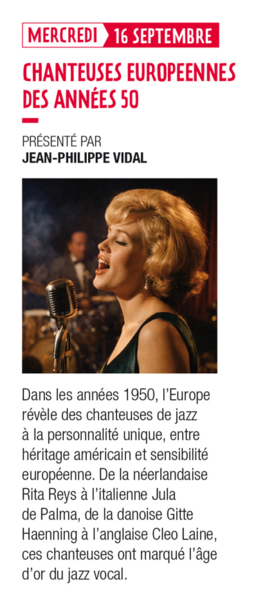 Les chanteuses Européenne Salon Mauduit 