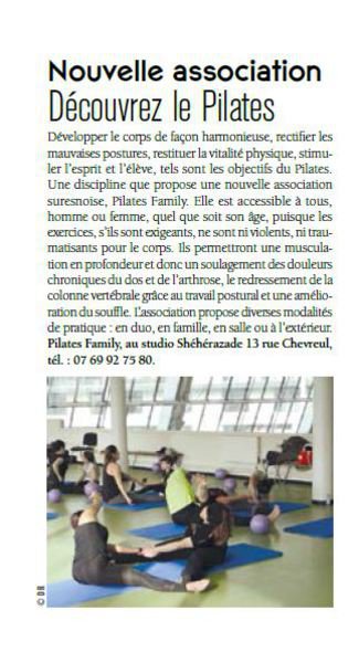 PILATES FAMILY - COURS DE PILATES