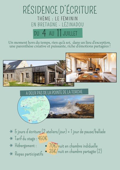 Résidence / Retraite d'écriture créative