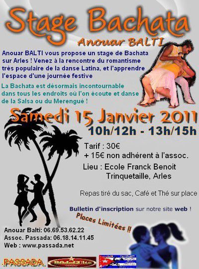 Stage de Bachata (salsa)