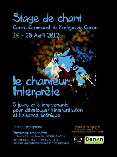 stage de chant : "le chanteur interprète" 