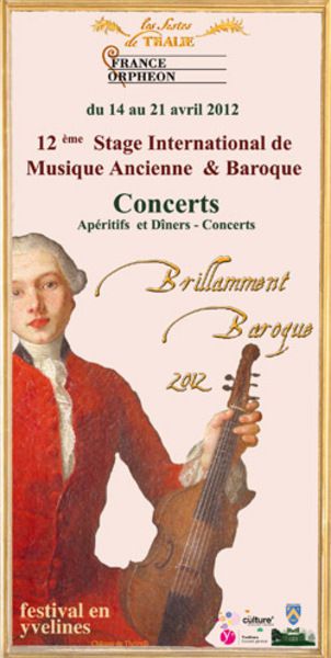 12ème stage international de musique ancienne et baroque de Thoiry en Yvelines