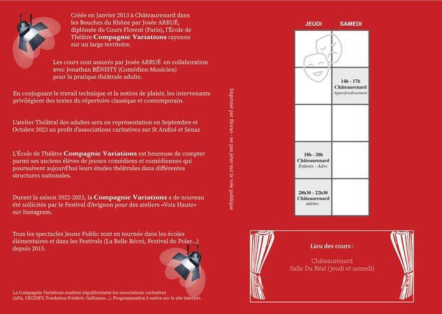 Cie Variations - Ecole de Théâtre