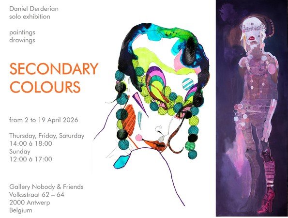 Daniel Derderian - Secondary Colours - paintings & drawnings