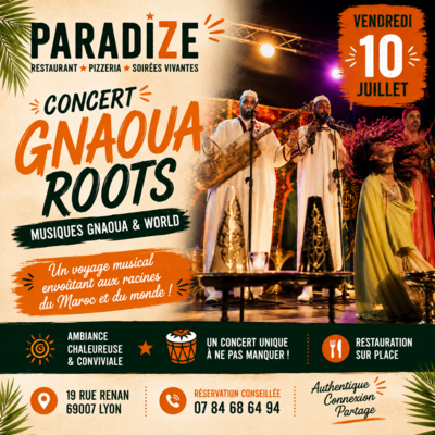 Diner Concert Gnaoua Roots