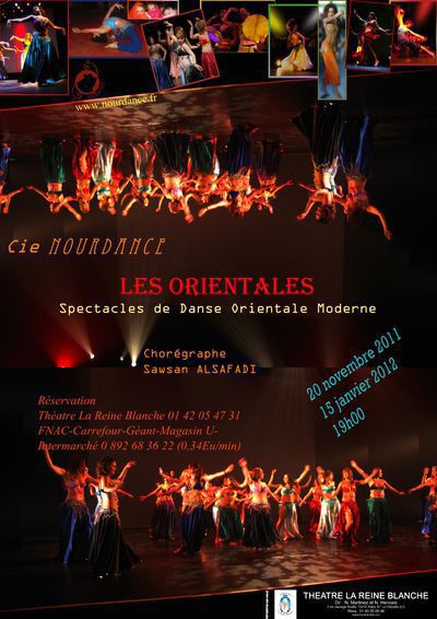 Les Orientales, Spectcacle de Danse Orientale Moderne 