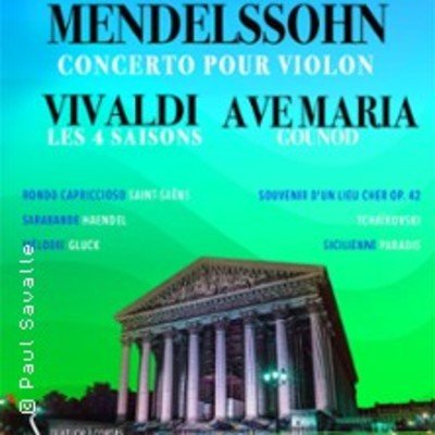 Les 4 Saisons de Vivaldi, Ave Maria - Concerto de Mendelsshon