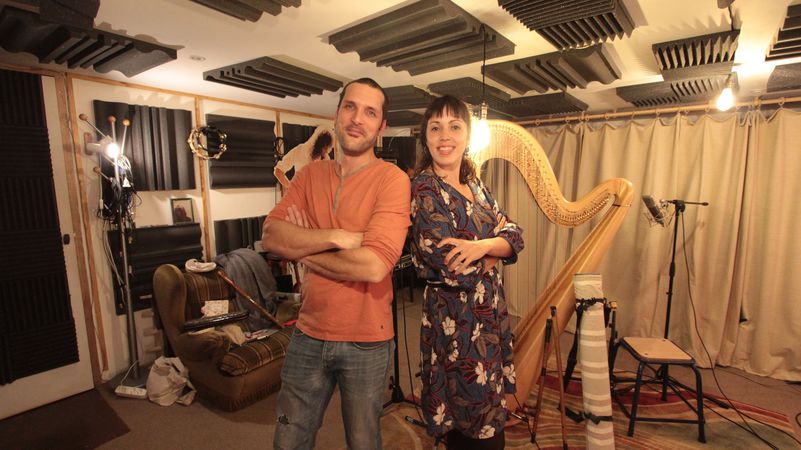 Lyenss - Duo atypique flûtes et harpe