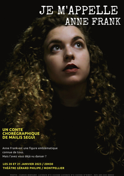 Mailis SEGUI - Je m'appelle (Anne Frank)