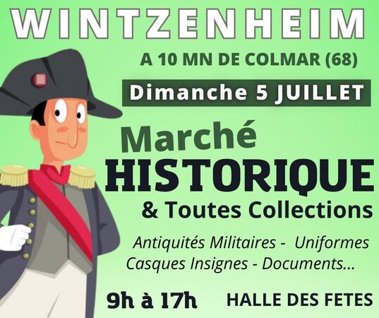 Marché historique et toutes collections