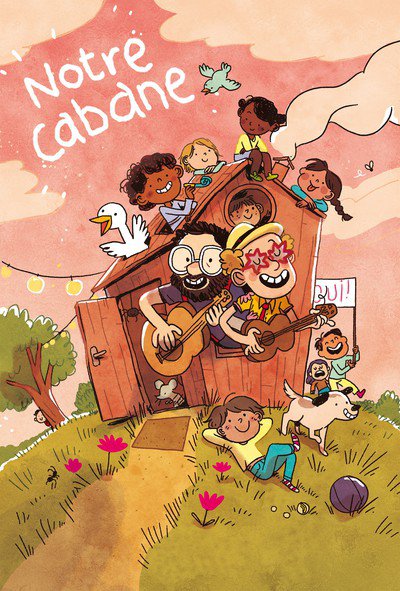 Papa est Fatigué - Olivier et Pompon proposent  "Notre cabane"
