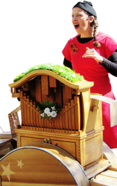 Par Ici l'Escampette - Ma voix et l'Orgue de barbarie = Joie dans les coeurs !