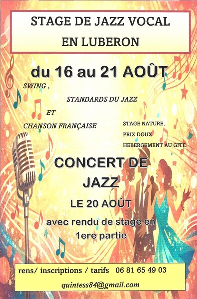 STAGE EN LUBERON