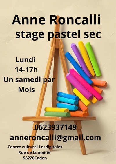 Anne Roncalli - Pastel sec en liberté 