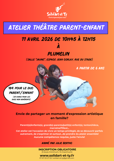 Atelier théâtre parent-enfant
