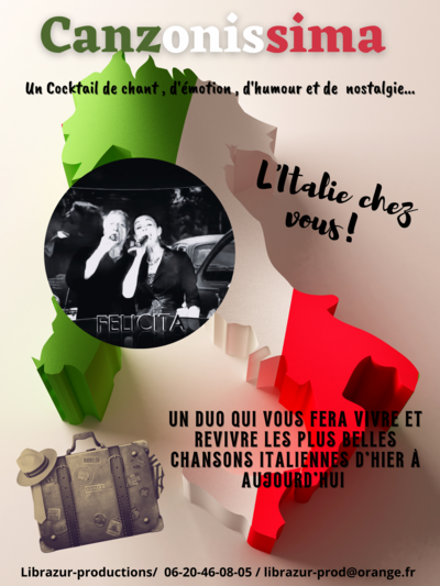 CANZONISSIMA - LES PLUS BELLES CHANSONS ITALIENNES