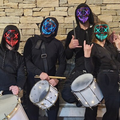 Cie Wim Percussion - HALLOWEEN BATUCADA Masques lumineux