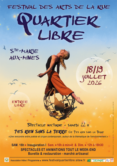 FESTIVAL des arts de la rue QUARTIER LIBRE