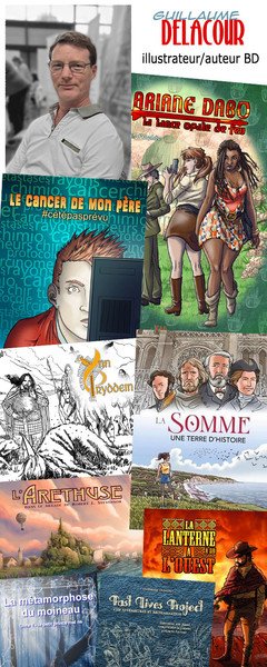 Guillaume Delacour - illustrateur / auteur de BD