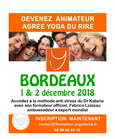 Institut Français du Yoga du Rire - DEVENEZ ANIMATEUR AGRÉÉ DE YOGA DU RIRE