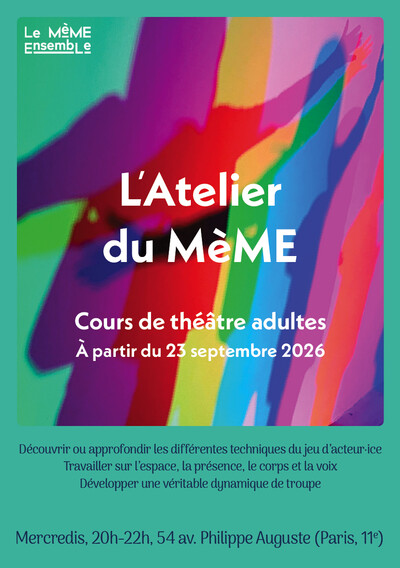 Le MèME EnsembLe - Atelier théâtre adultes