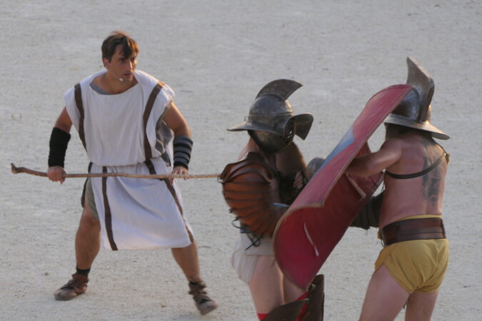 Spectacle historique « Gladiateurs de Rome »