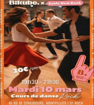 Stage initiation à la danse NEW ROCK!