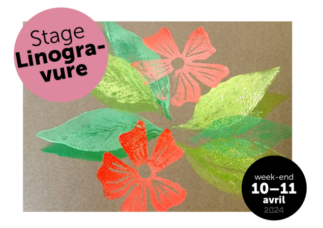 Stage Week-End Printemps / Linogravure